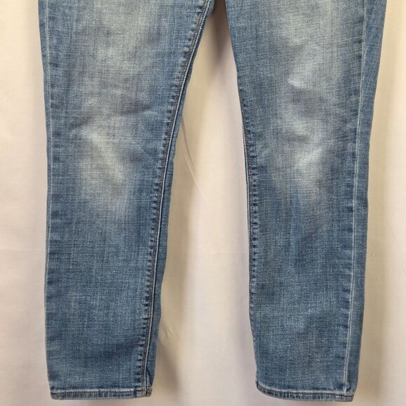 Lucky Brand Lolita Capri Light Wash Slim Fit Denim Jeans Size 6 - Picture 3 of 14